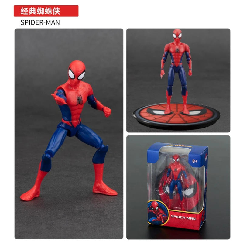 Figurines Spider-Man Marvel à collectionner (10 cm) – Venom, Miles Morales, Green Goblin et plus