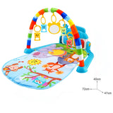 Tapis de jeu Musical pour bébé, support de gymnastique, tapis de jeu pour enfant, Puzzle, clavier de Piano, tapis de jeu pour bébé, tapis de jeu pour ramper, jouet pour bébé, cadeau