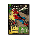 Affiche déco Marvel Spider-Man – art mural rétro sur toile