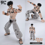 Figurines articulées Jujutsu Kaisen Titan13 (14 cm) – Gojo, Sukuna, Megumi et plus