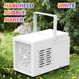 BuBulle - Portable Electric Bubble Machine for Kids - Fully Automatic Portable Outdoor Electric Toy, Outdoor Birthday Toy, Battery and Bubble Water Not Included, 10 holes