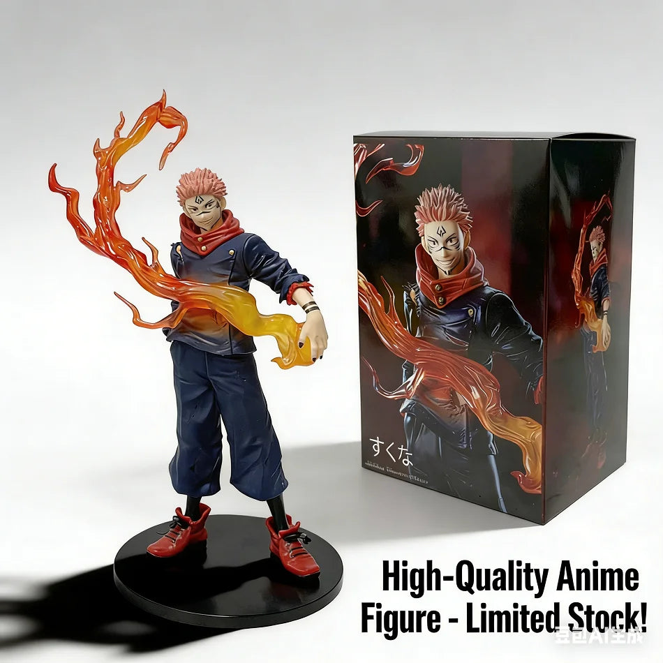Figurine Jujutsu Kaisen Itadori Yuji 21 cm en PVC – à collectionner