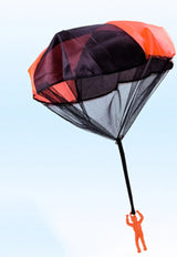 Flying Hand Toss Parachute for Kids – Fun Outdoor Toy with Soldier Figure