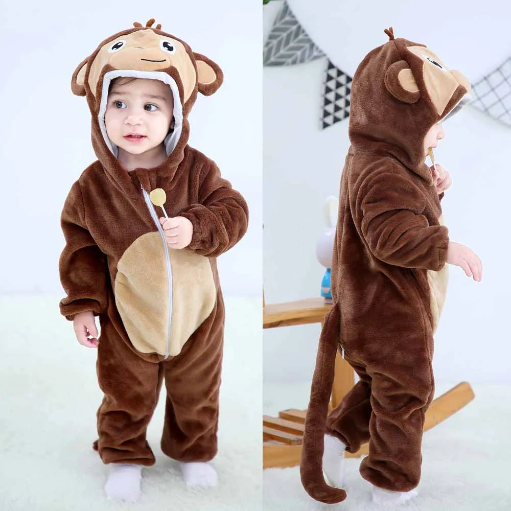 Pyjama de dessin animé dinosaure pour bébé, grenouillères pour tout-petits, olympiques de batterie de nuit, vêtements de nuit, vêtements de nuit, garçons, filles, 0 à 4 ans, hiver