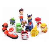Figurines Pat' Patrouille – lot de 12 en PVC (4 à 7 cm) pour enfants