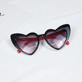 Lunettes de soleil en coeur pour enfant