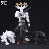 Figurines articulées Jujutsu Kaisen Titan13 (14 cm) – Gojo, Sukuna, Megumi et plus