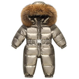 Combinaison Ski Bébé avec Capuche Fourrure - Lola