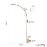 Mobile musical pour lit de bébé en bois, hochets en feutre doux, animaux de dessin animé, boîte à musique pour nouveau-né, jouet suspendu, support de lit, cadeaux pour bébé