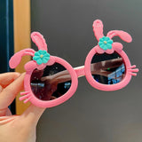 Lunettes de soleil pour enfants avec oreilles de dessin animé
