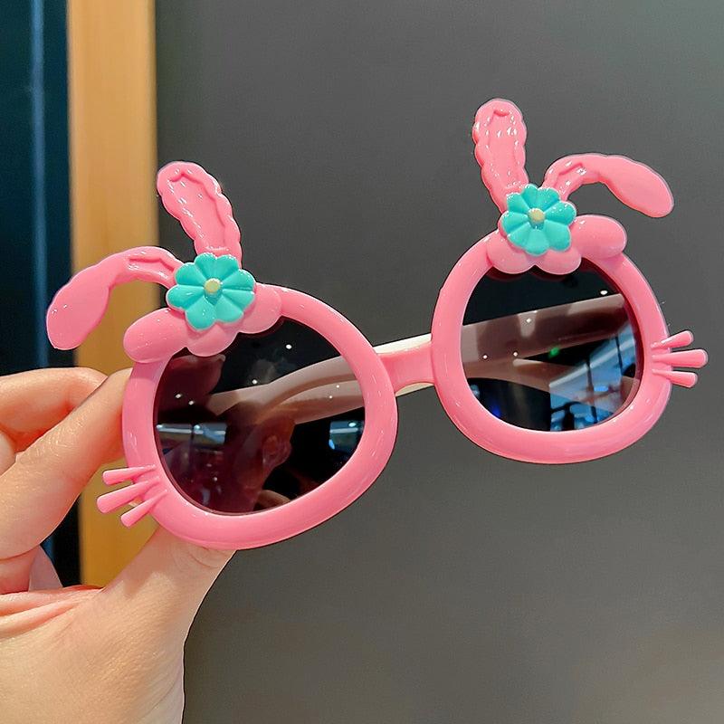 Lunettes de soleil pour enfants avec oreilles de dessin animé
