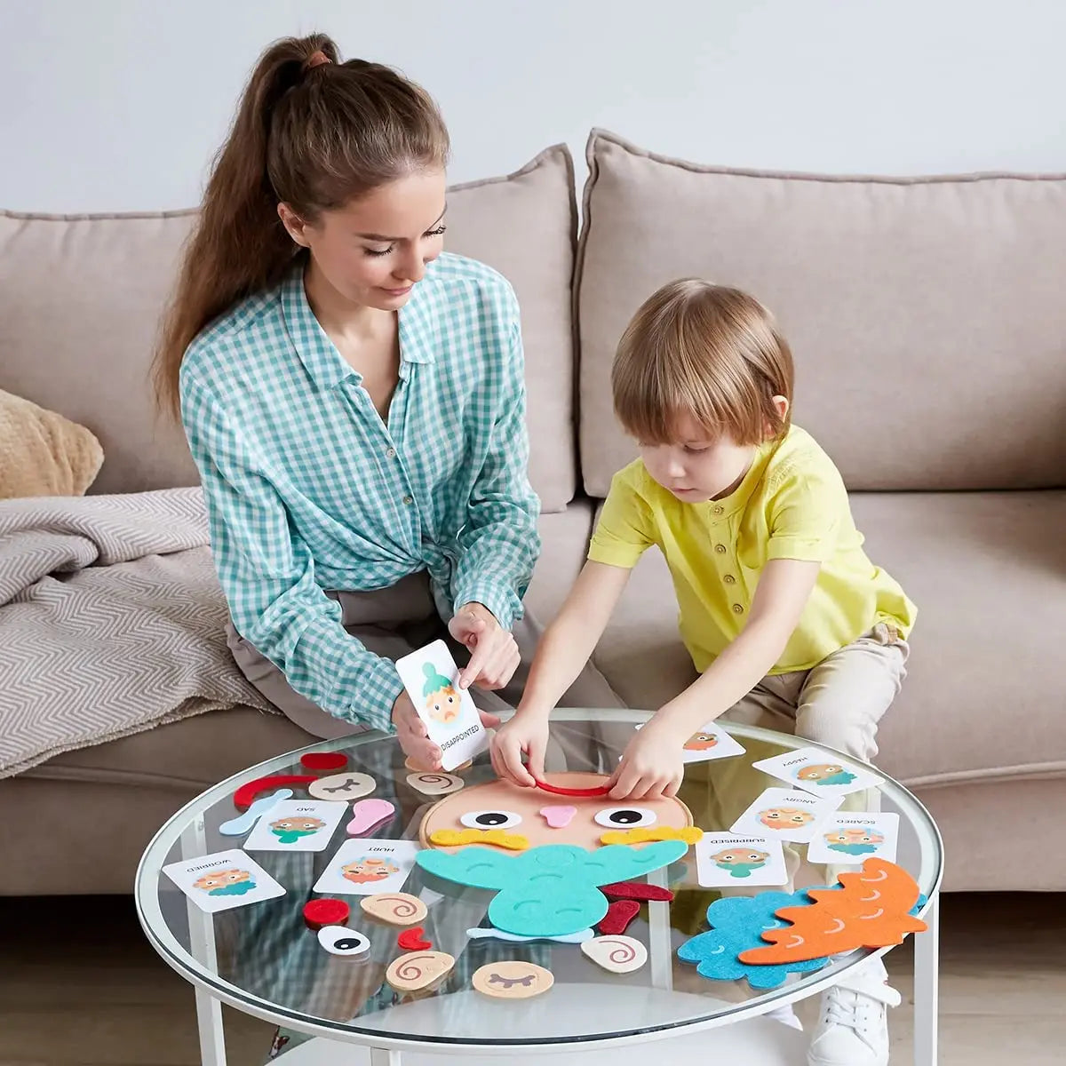 Jouet Montessori d'apprentissage des émotions – éveil social