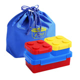 Contenitore per merenda/pranzo con posate - Funnykids™
