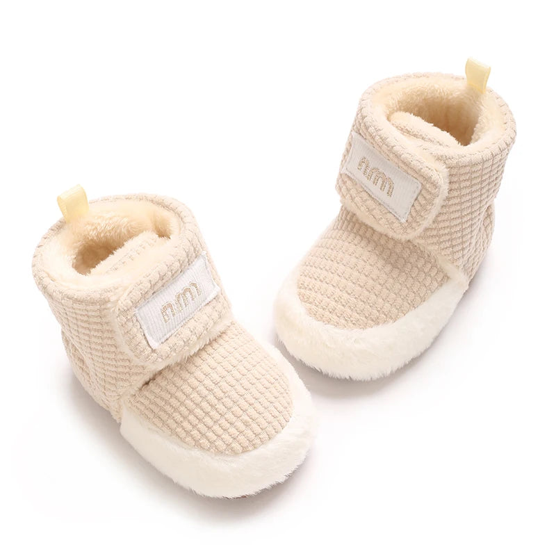 Bottes d'hiver antidérapantes pour bébé garçon et fille