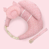 Coussin Allaitement Portable à motif d'animaux pour Bébé