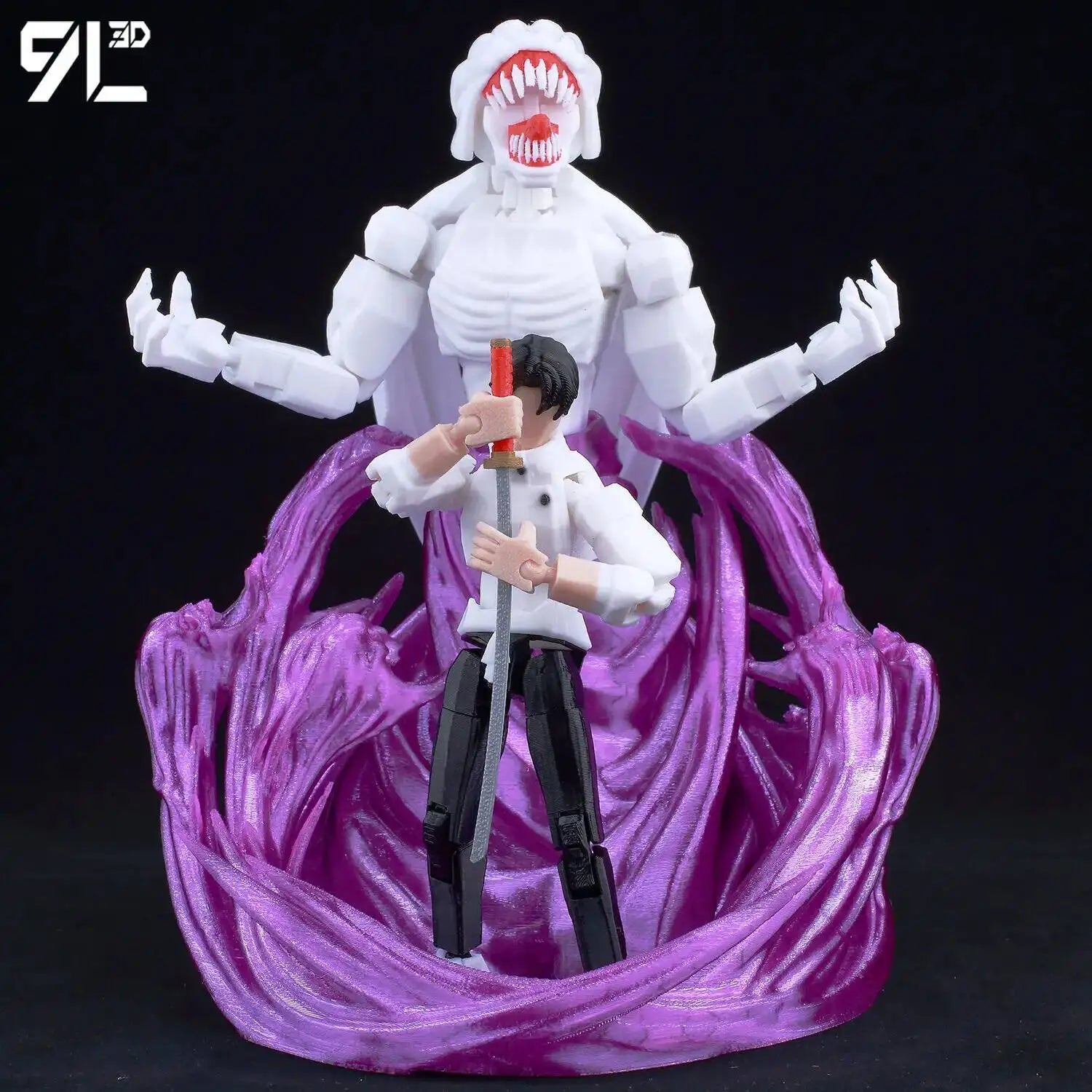 Figurines articulées Jujutsu Kaisen Titan13 (14 cm) – Gojo, Sukuna, Megumi et plus