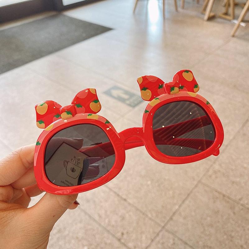 Lunettes de soleil pour enfants avec oreilles de dessin animé
