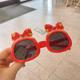 Lunettes de soleil pour enfants avec oreilles de dessin animé