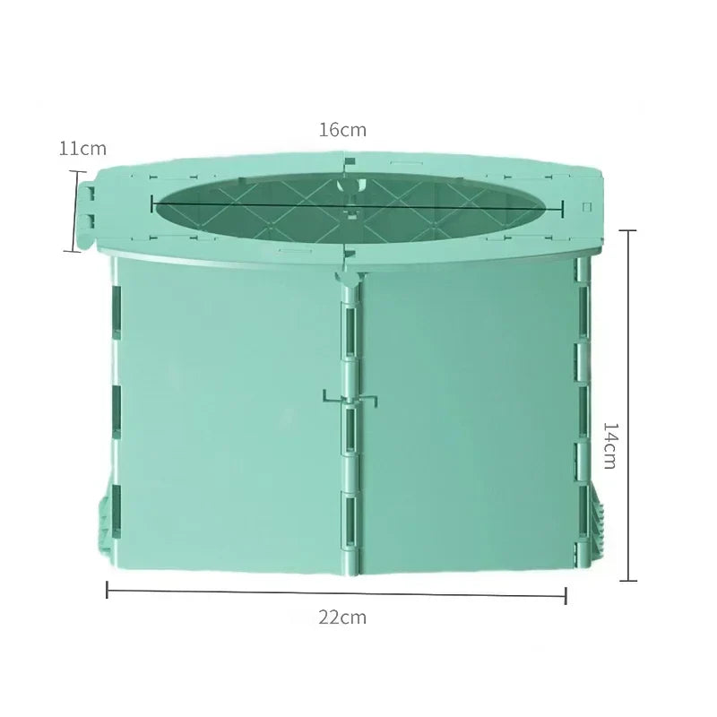 Pot de Toilette Pliable de Voyage Enfant