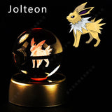 Boule de Cristal Pokémon 3D — Veilleuse LED Pokéball Lumineuse