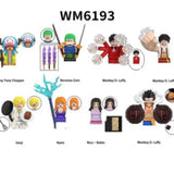 Mini-figurines One Piece à collectionner (4,5 cm) – nombreux personnages au choix