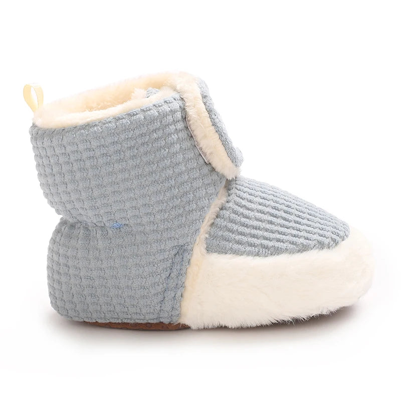 Bottes d'hiver antidérapantes pour bébé garçon et fille
