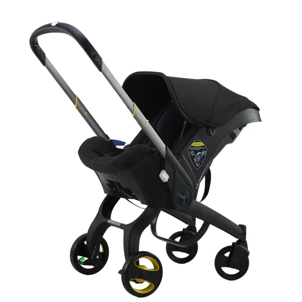 Poussette Siège-Auto Pliable Multifonctionnelle