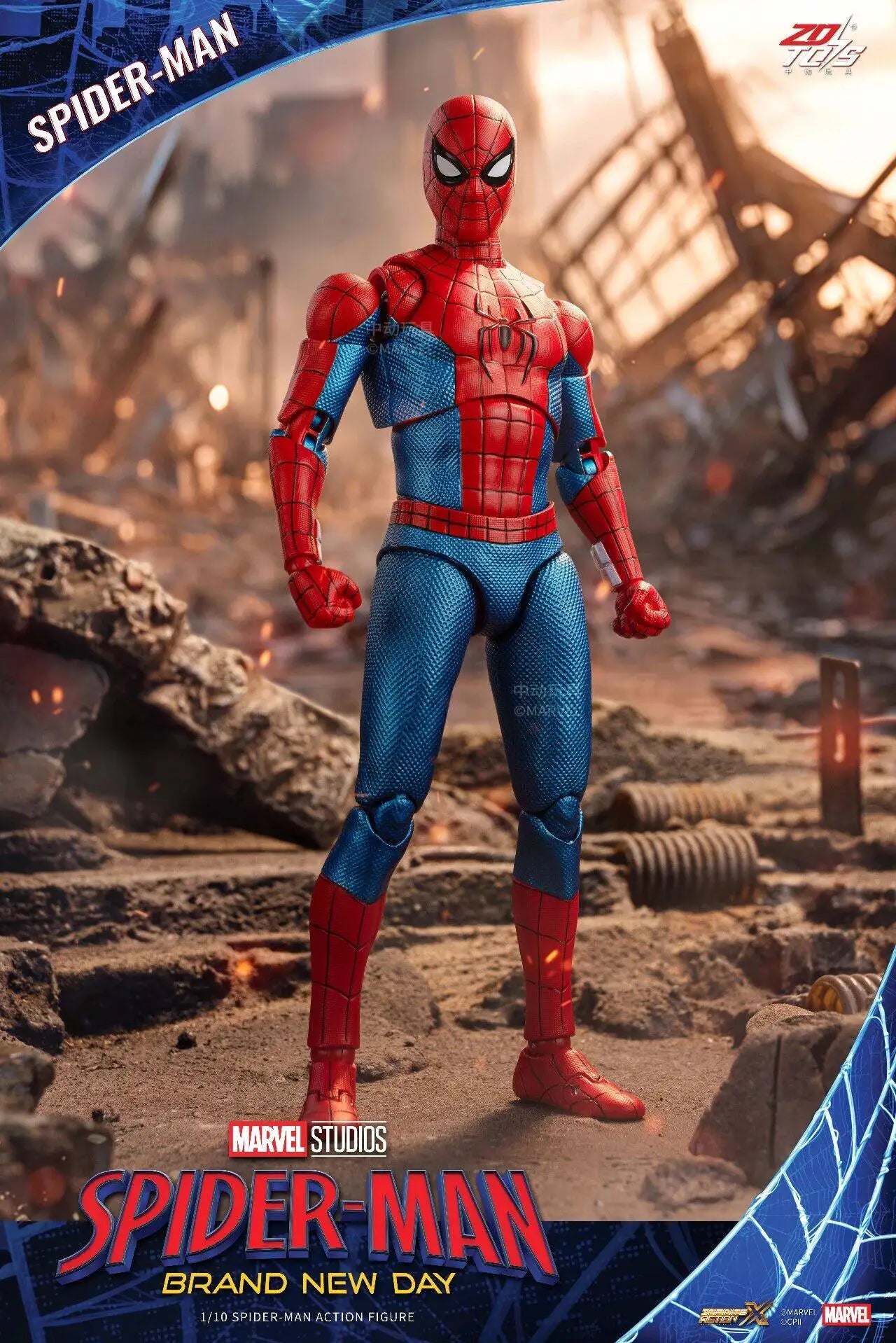 Figurine Spider-Man Scarlet Spider 2099 – échelle 1/10