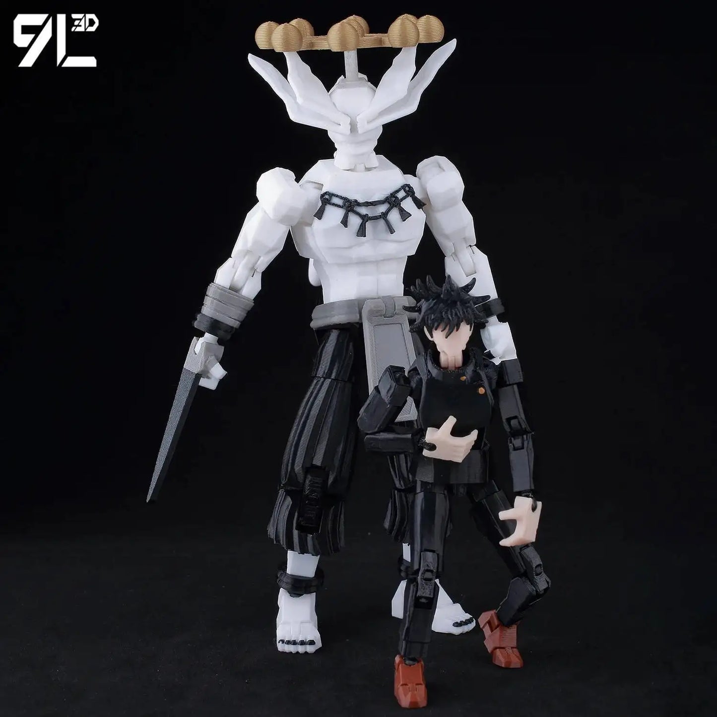 Figurines articulées Jujutsu Kaisen Titan13 (14 cm) – Gojo, Sukuna, Megumi et plus