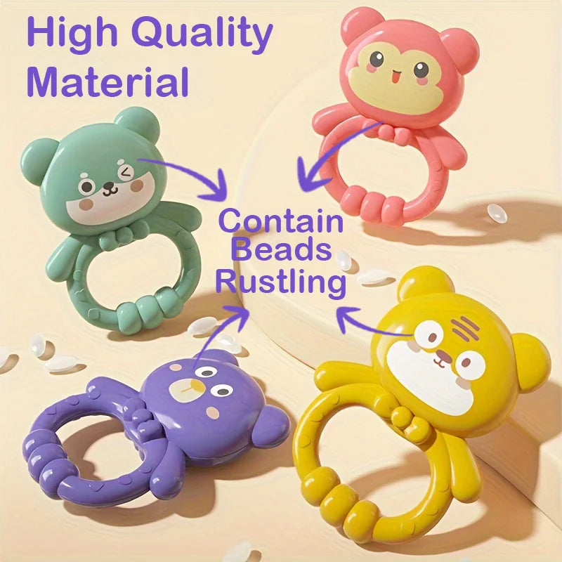 360 °   Musical bébé berceau Mobile rotatif veilleuse lit cloche jouet quatre vitesses timage suspendu infantile nouveau-né hochet chevet cadeau