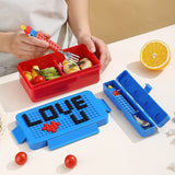 Contenitore per merenda/pranzo con posate - Funnykids™