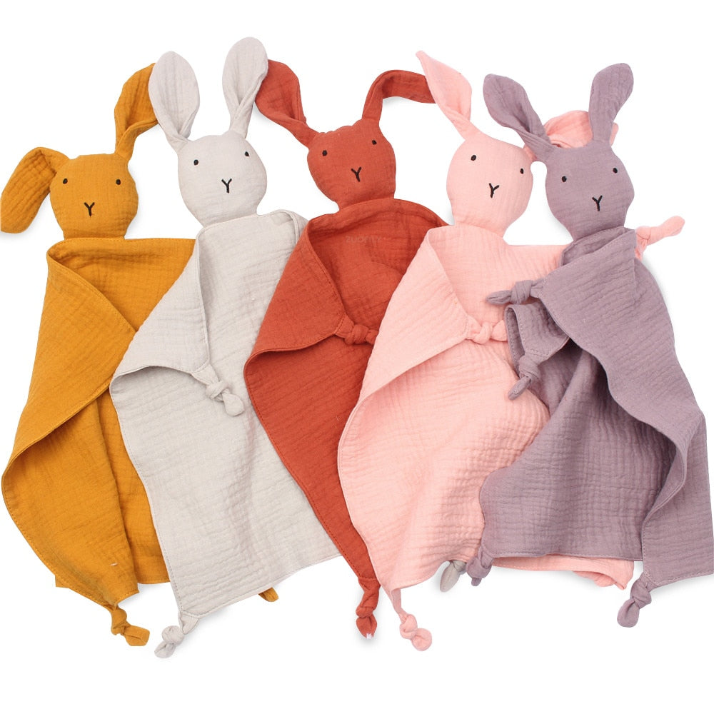 Doudou d'apaisement à motifs d'animaux