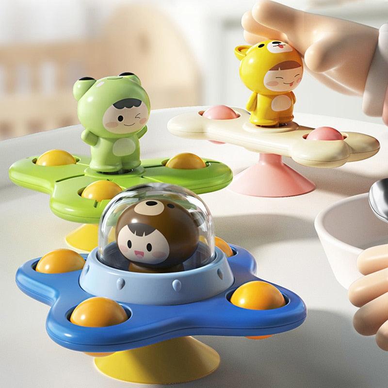 Baby Suction Cup Spinner Toy