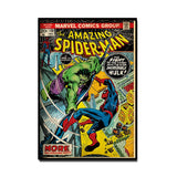 Affiche déco Marvel Spider-Man – art mural rétro sur toile