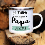Mug pour Papa | Cadeau Fête des Pères Bébé