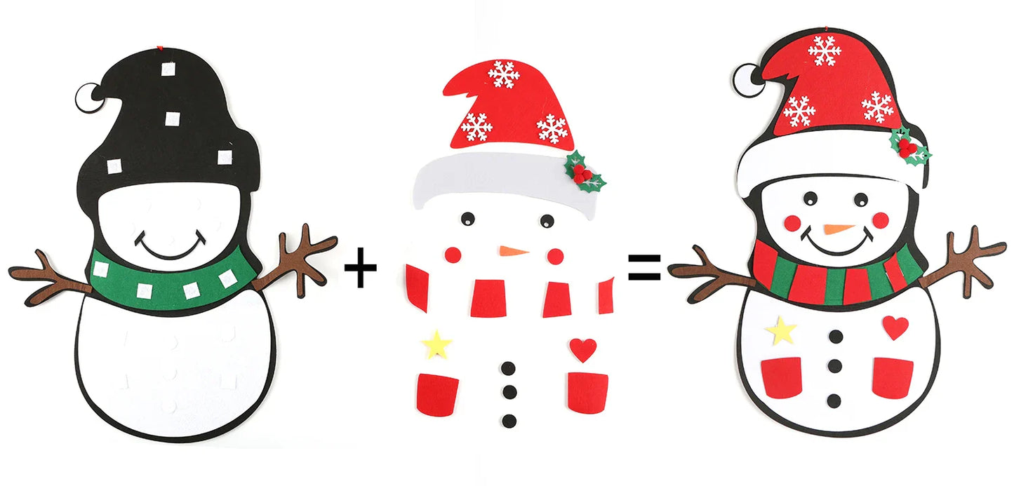 Pupazzo di Neve Montessori per Bambini