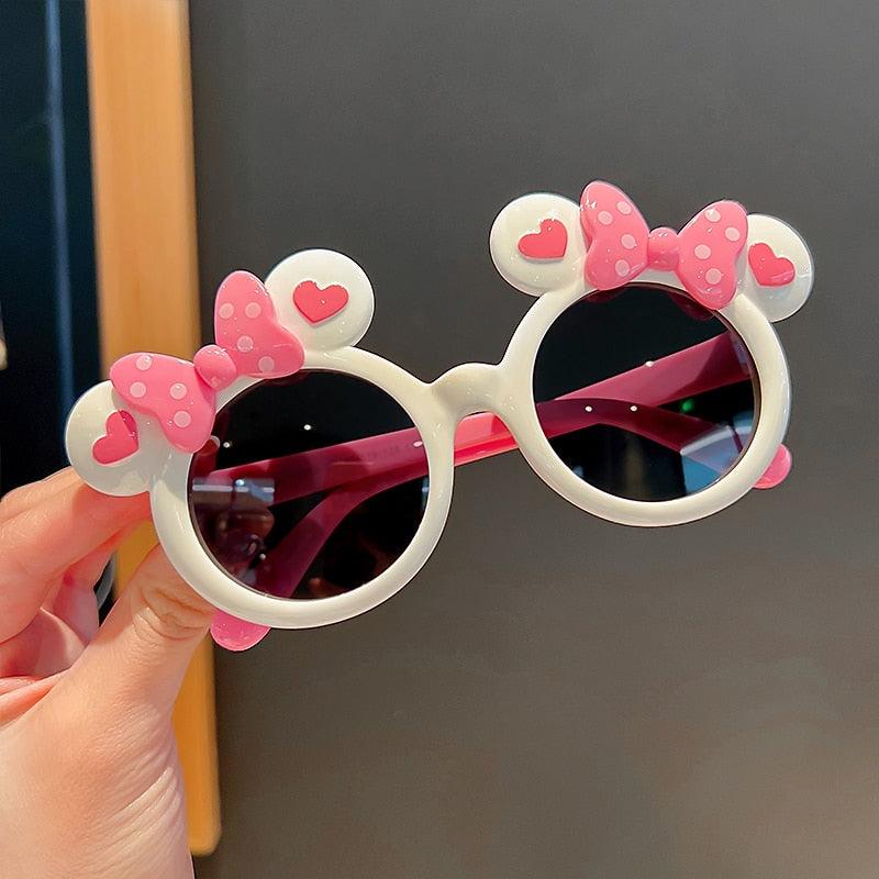 Lunettes de soleil pour enfants avec oreilles de dessin animé