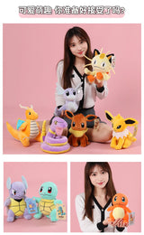 Peluche Pokémon à collectionner (20-30 cm) – Pikachu, Dracaufeu, Évoli et plus