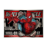 Affiche Spider-Man sur toile – déco murale Marvel