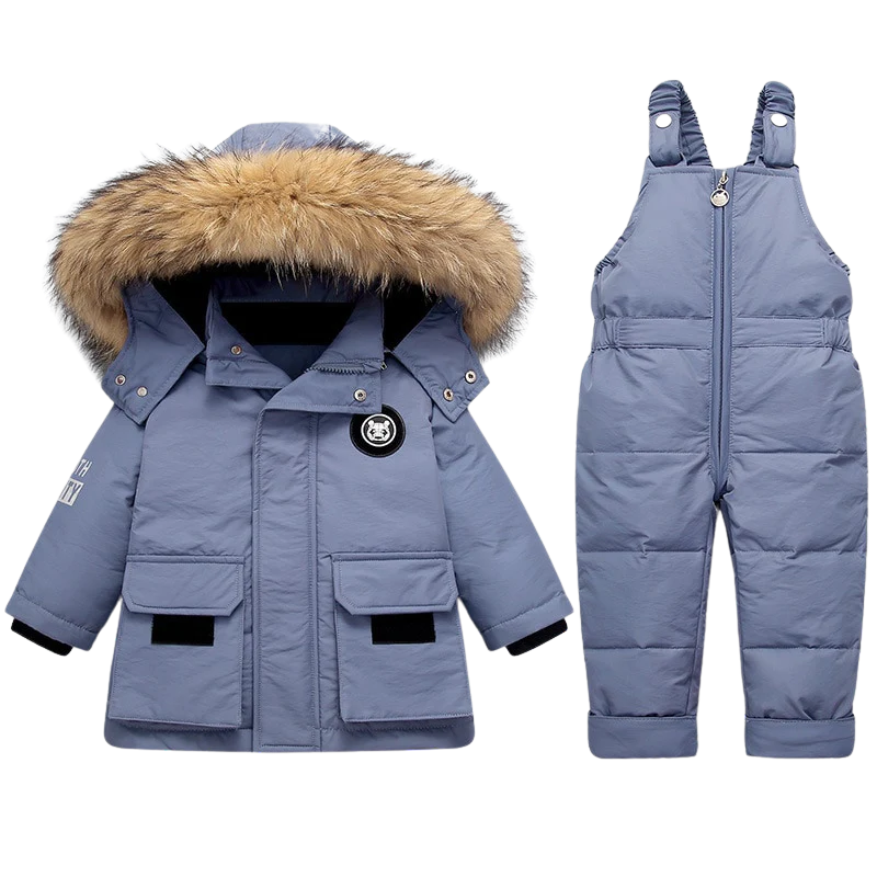 Ensemble Combinaison et Doudoune de Ski Bébé Hiver - Aventura