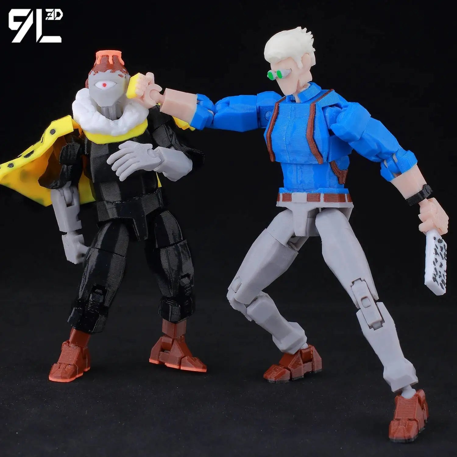 Figurines articulées Jujutsu Kaisen Titan13 (14 cm) – Gojo, Sukuna, Megumi et plus