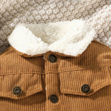 Manteau Bébé Hiver Doublure Polaire