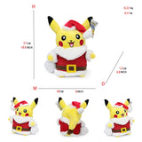 Peluche Pikachu Rayquaza en cosplay (20-30 cm) – à collectionner