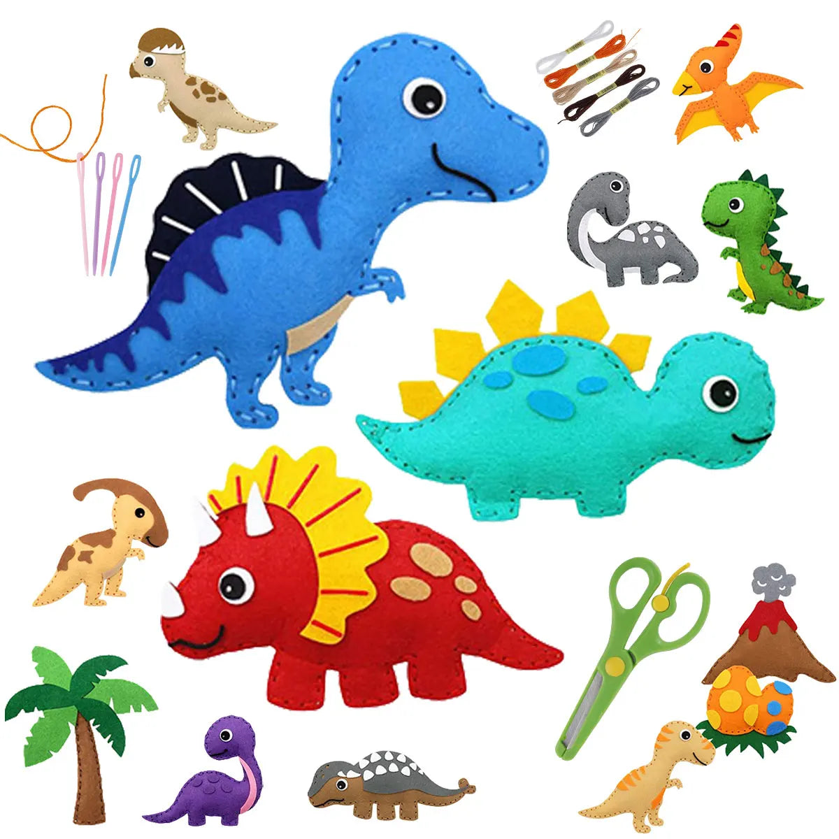 Kit de couture enfant éducatif Animaux - Magicouture™