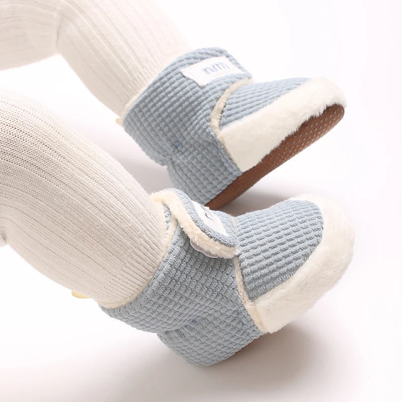 Bottes d'hiver antidérapantes pour bébé garçon et fille