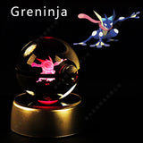 Boule de Cristal Pokémon 3D — Veilleuse LED Pokéball Lumineuse