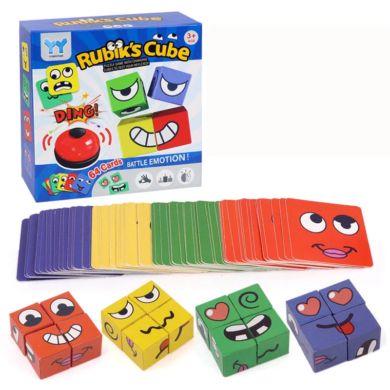 Cubes de Construction avec Changement d’Expression / RubiksVitesse™