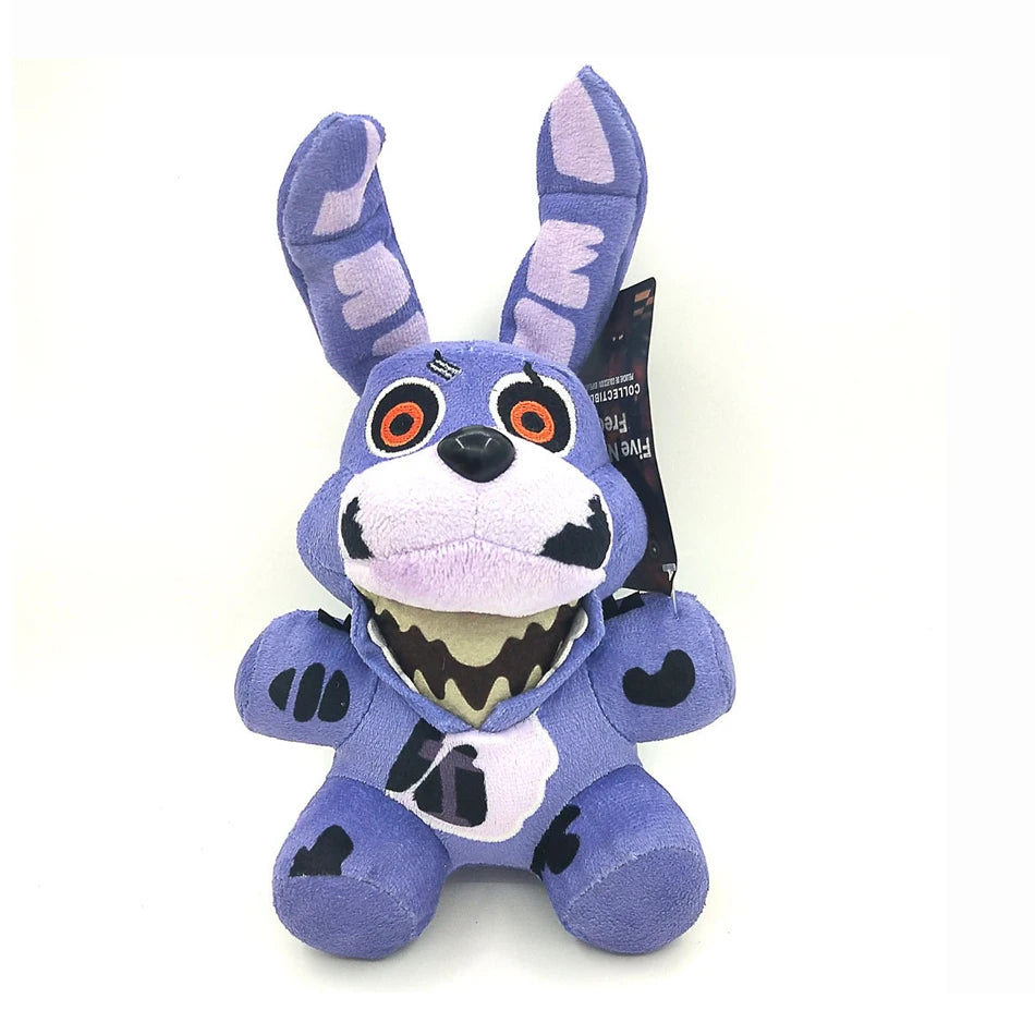 Peluche FNAF Five Nights at Freddy's 18 cm – ours, lapin et personnages du jeu