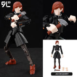 Figurines articulées Jujutsu Kaisen Titan13 (14 cm) – Gojo, Sukuna, Megumi et plus