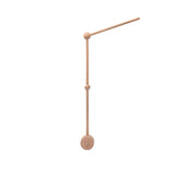 Mobile musical pour lit de bébé en bois, hochets en feutre doux, animaux de dessin animé, boîte à musique pour nouveau-né, jouet suspendu, support de lit, cadeaux pour bébé